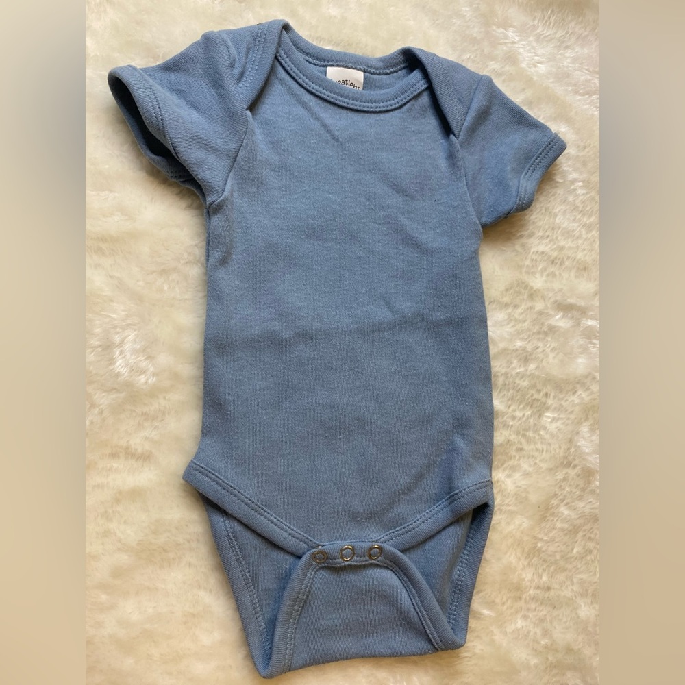 Creations of Grace Baby Onesie in Blue